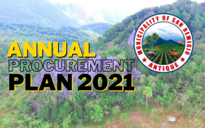 ANNUAL PROCUREMENT PLAN OF MUNICIPALITY OF SAN REMIGIO, ANTIQUE FOR THE YEAR 2021